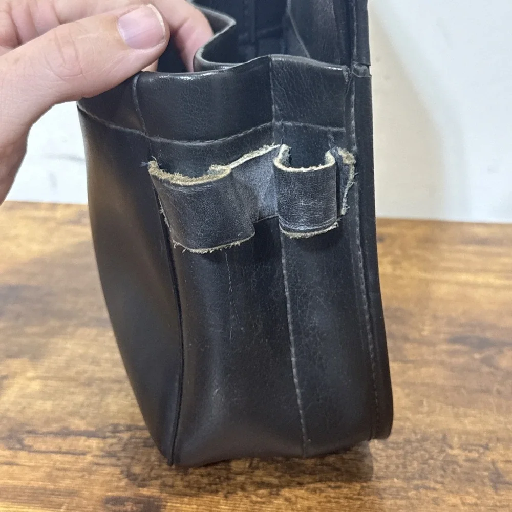 Faux LEATHER SHOTGUN SHELL SHOTGUN SHELL POUCH Sporting Clays BLACK DELUXE